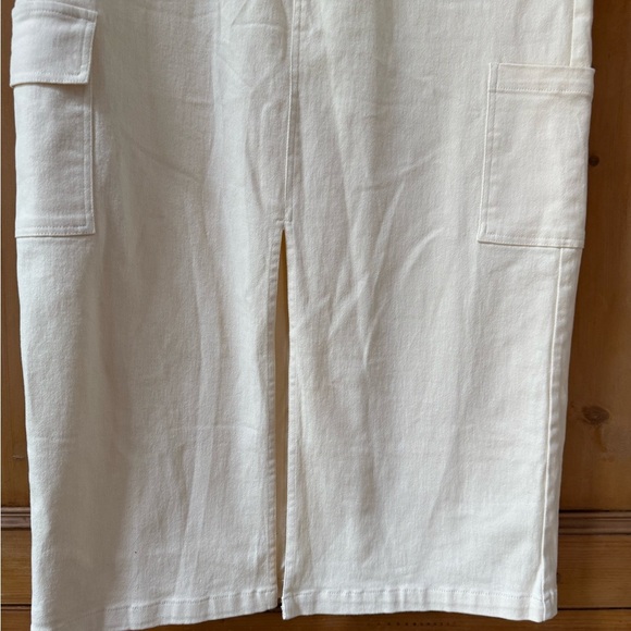 bohme Khloe Cargo Denim long Skirt - Picture 2 of 11